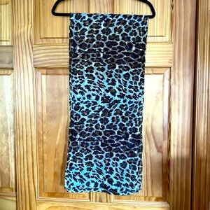 Animal Print Lightweight Scarf, Cheetah Print